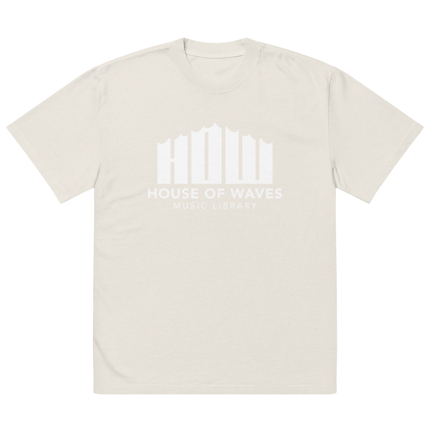 HOUSE OF WAVES Oversized Faded Tee