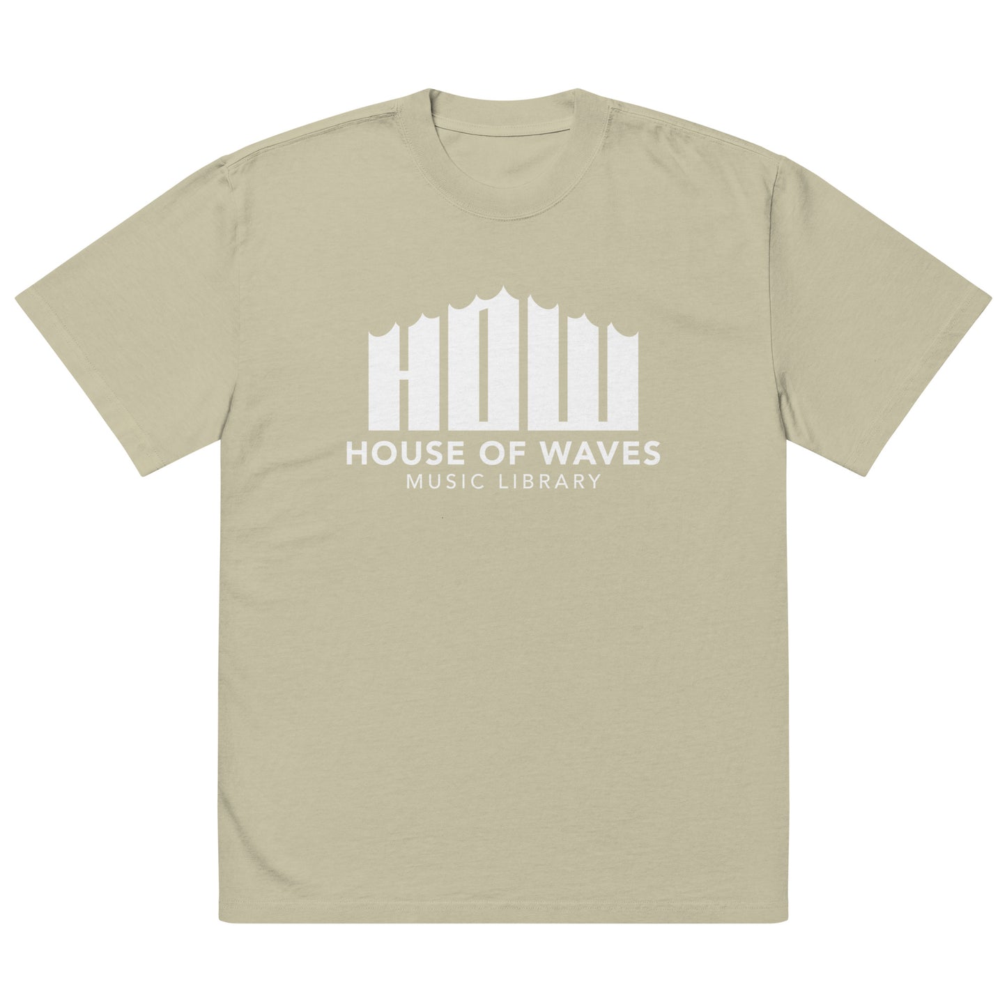 HOUSE OF WAVES Oversized Faded Tee