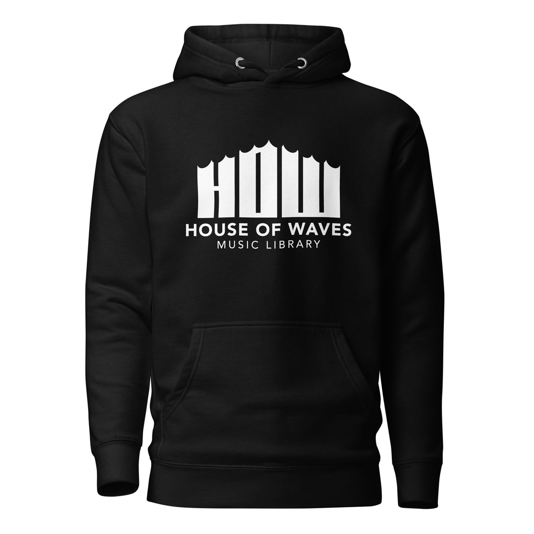 HOUSE OF WAVES Music Library Hoodie
