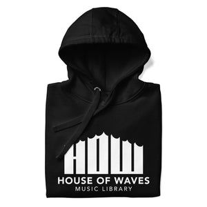 HOUSE OF WAVES Music Library Hoodie